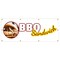 Signmission Bbq Sandwich Banner Heavy Duty 13 Oz Vinyl with Grommets Single Sided B-96 Bbq Sandwich - alternate 1